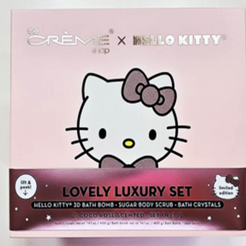 The Crème Shop Hello Kitty Lovely Luxury Set NIB - Picture 4 of 7